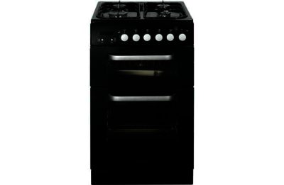 Baumatic BCG520BL 50cm Gas Twin Cooker - Black